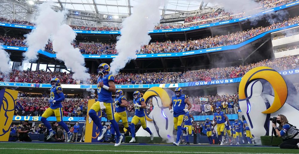 Rams is the Away Team at Home in Super Bowl 2022
